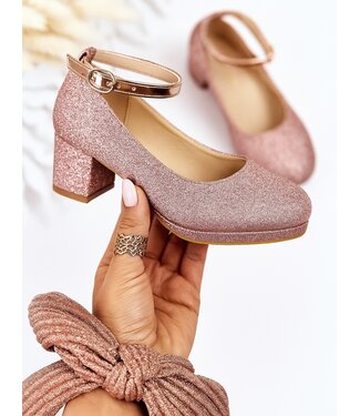 Kinder Hakken - Glitter Roze