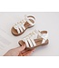 Cutest Sandalen - Wit (Met Klittenband)