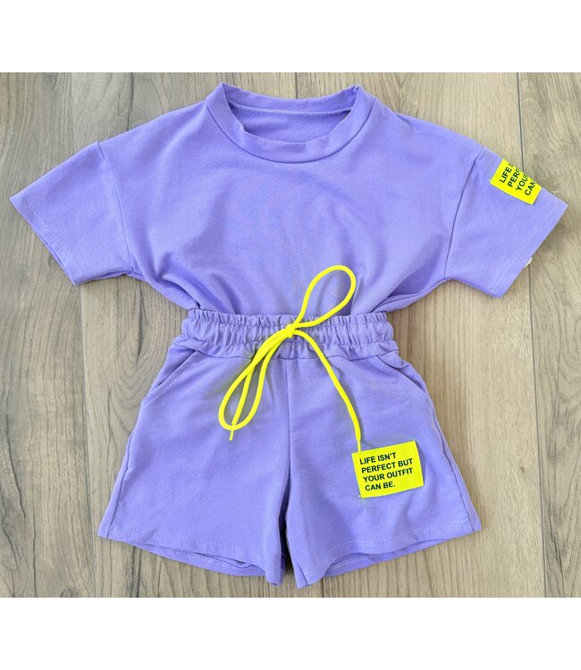 Short Set - Lila