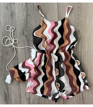Wavy Retro Set met tasje