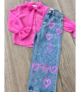 We All Love Denim Jeans - Blauw