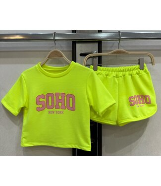 Soho Set - Neon Geel