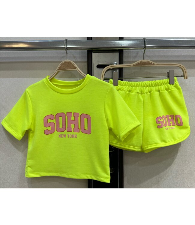 Soho Set - Neon Geel