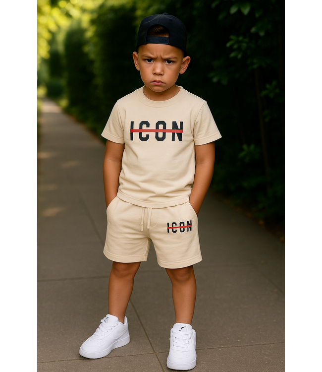 Icon set - Beige