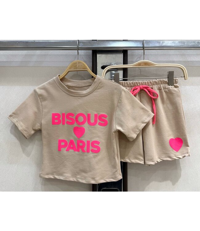 Paris Short Set - Beige