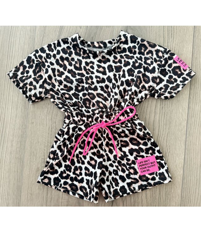 Short Set - Leopard