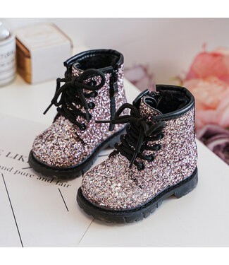 Glitter Boots - Roze