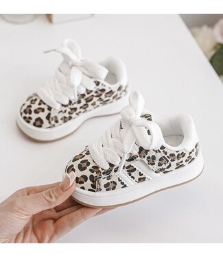 Stripe sneakers - Leopard