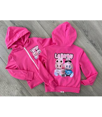 Labubu Vest - Fuschia