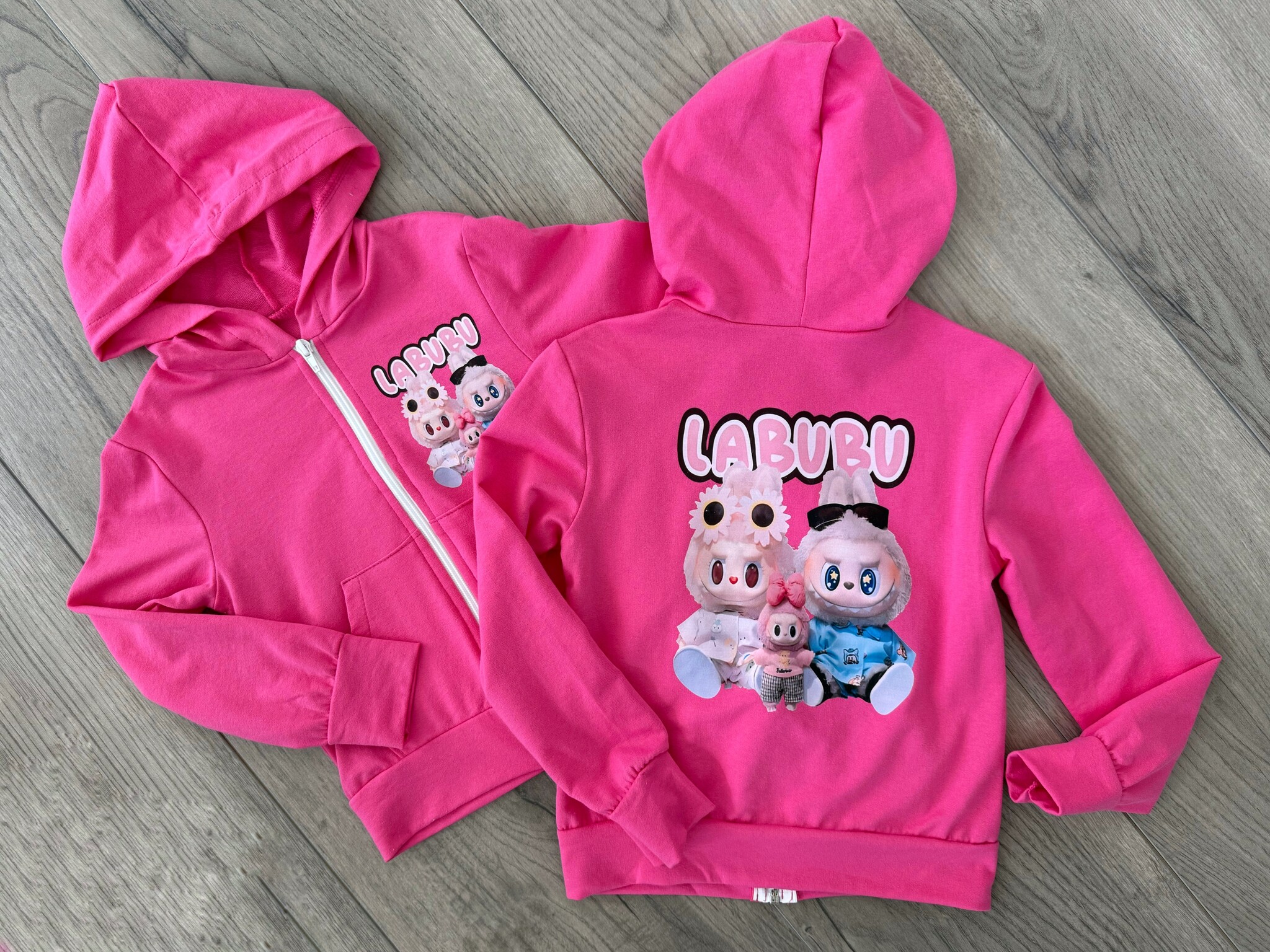 Labubu Vest - Fuschia