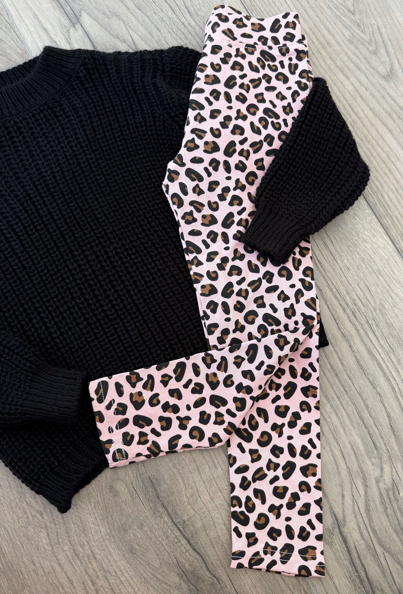 Leopard Tregging - roze