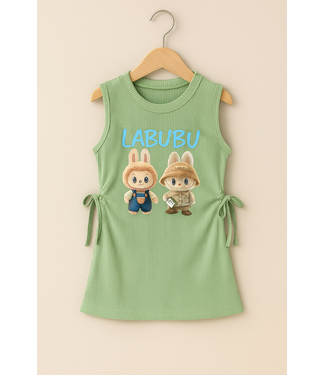Labubu zomerjurk - Mint