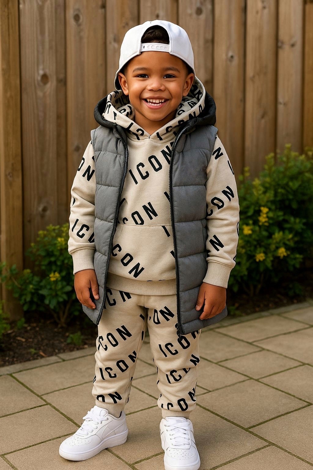 Icon Joggingset - Beige (Verzenddatum 16 Okt)