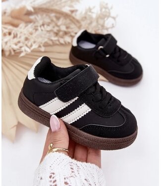 Another Stripe sneakers - Zwart