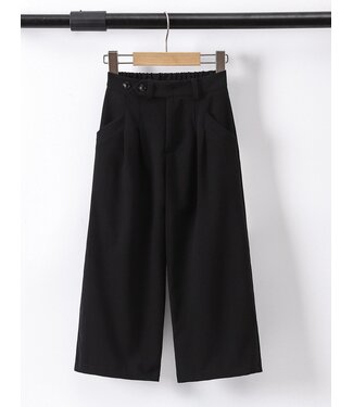 Flared broek - Zwart