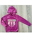 Draakjes en Boefjes Labubu Velvet Hoodie - Mauve