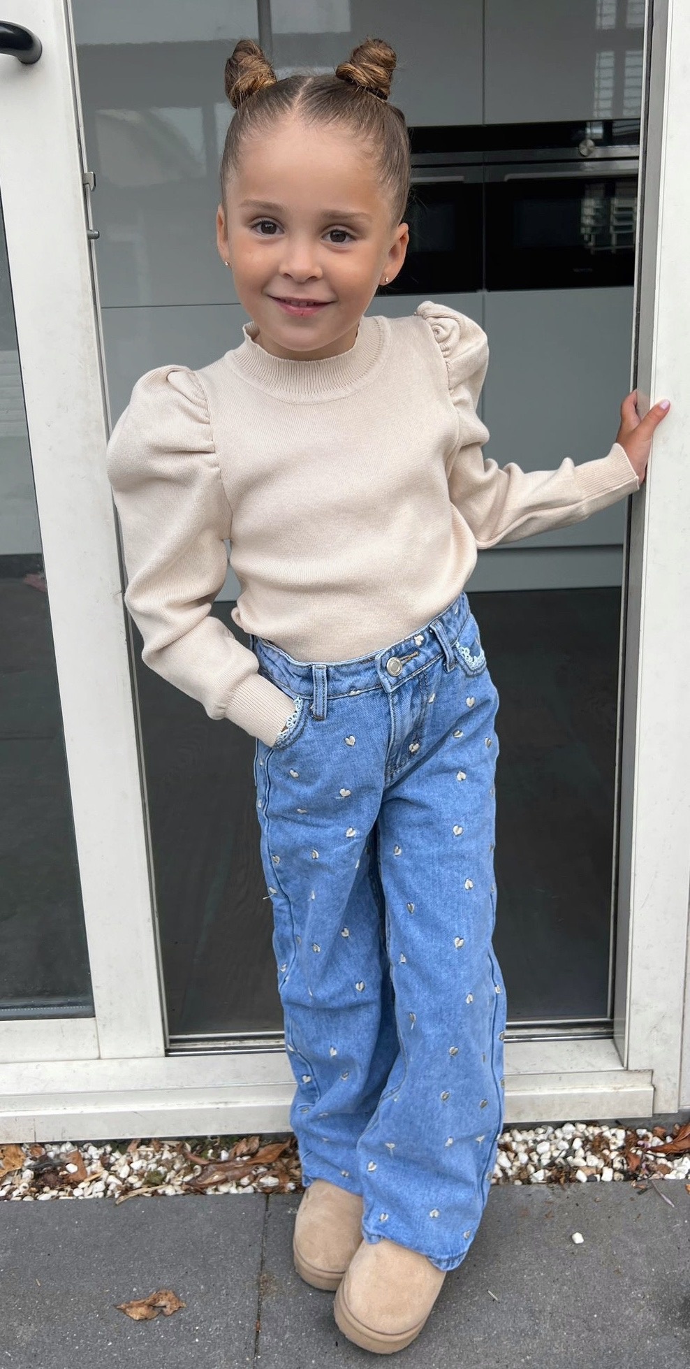 Denim Jeans - Hearts