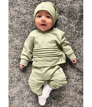 Draakjes en Boefjes Basic Biker Set (Met Mutsje) - Mint