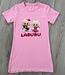 Draakjes en Boefjes Labubu Coca Cola T-Shirt Dress - Roze