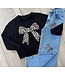 Leopard Sweater - Zwart