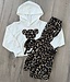 Cargo Leopard Bear set - Wit
