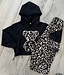 Cargo Leopard Bear set - Zwart