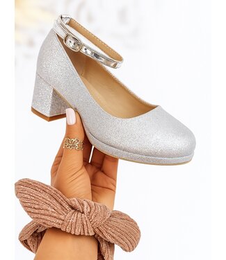 Kinder Hakken - Glitter Zilver