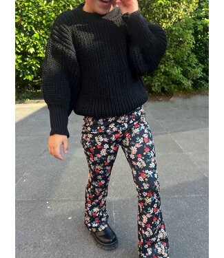 Draakjes en Boefjes Knitted Sweater - Zwart