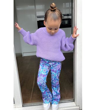 Draakjes en Boefjes Knitted Sweater - Paars