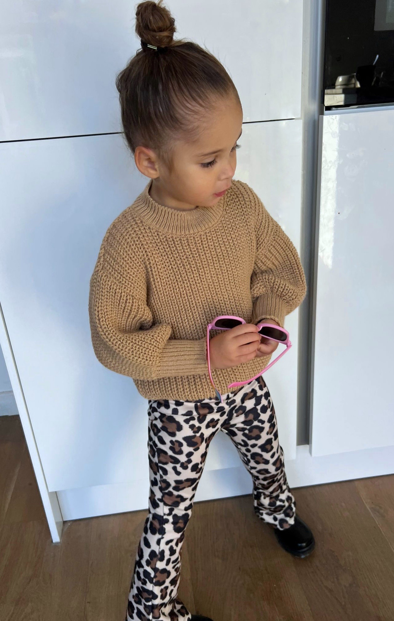 Knitted Sweater - Beige