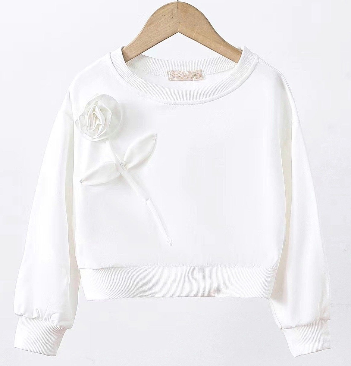 Roses Sweater - Wit