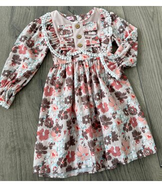 Ultimate Flower Dress - Beige
