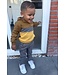 Koko Noko Sweater met Capuchon - Brown/Grey