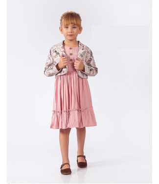 Flower Blazer & Pretty Dress