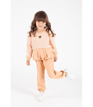 Heart Cargo Joggingset - Zalm