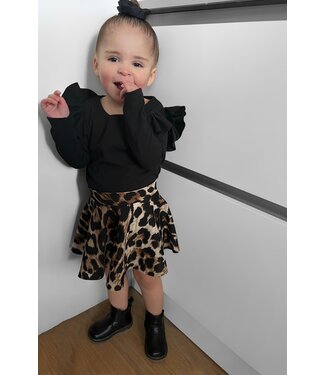 Draakjes en Boefjes Pretty Little Skirt - Leopard