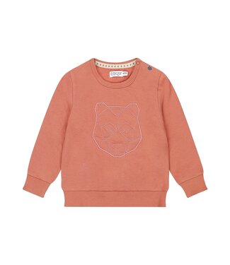 Dirkje  Sweater - Geometrisch Berenhoofd
