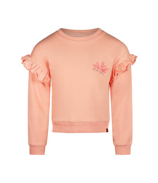 Koko Noko Ruffle Sweater - Dusty Pink