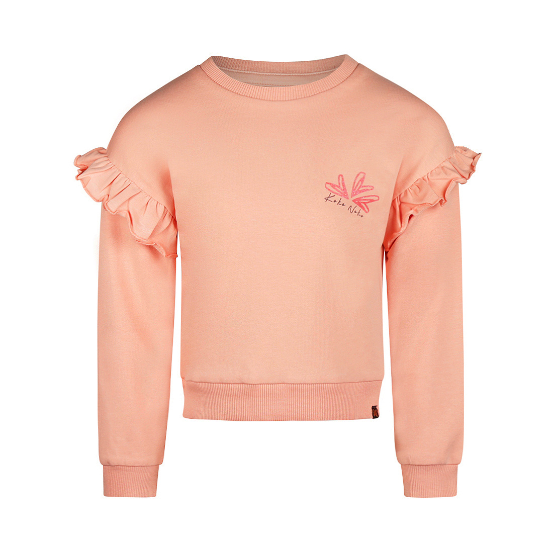 Ruffle Sweater - Dusty Pink