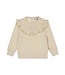 Dirkje  Sweater Met Grote Kraag - Off White