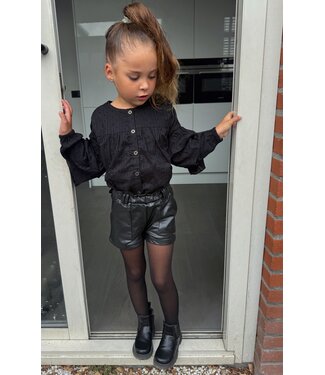 No Way Monday Leatherlook Short