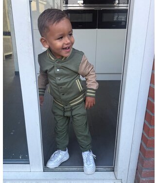 Koko Noko Baseball jas - Army Green