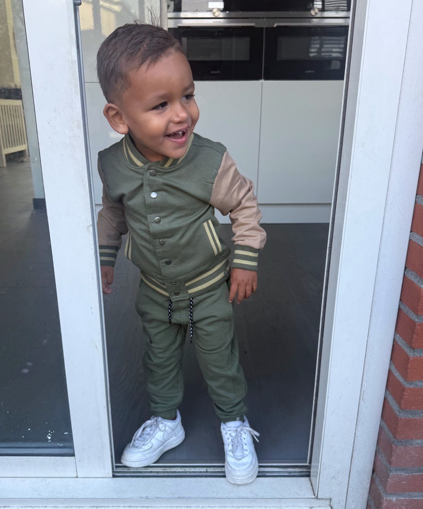 Baseball jas - Army Green