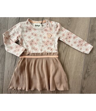Dirkje  Corduroy Flower Dress