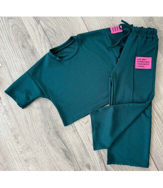 Flared Set - Petrol