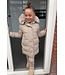 Warme Winterjas - Taupe