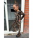Draakjes en Boefjes Ruffle Longsleeve - Leopard