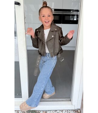 Sparkle Denim Jeans - Blauw