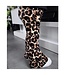 Draakjes en Boefjes Velvet flared broek - Leopard