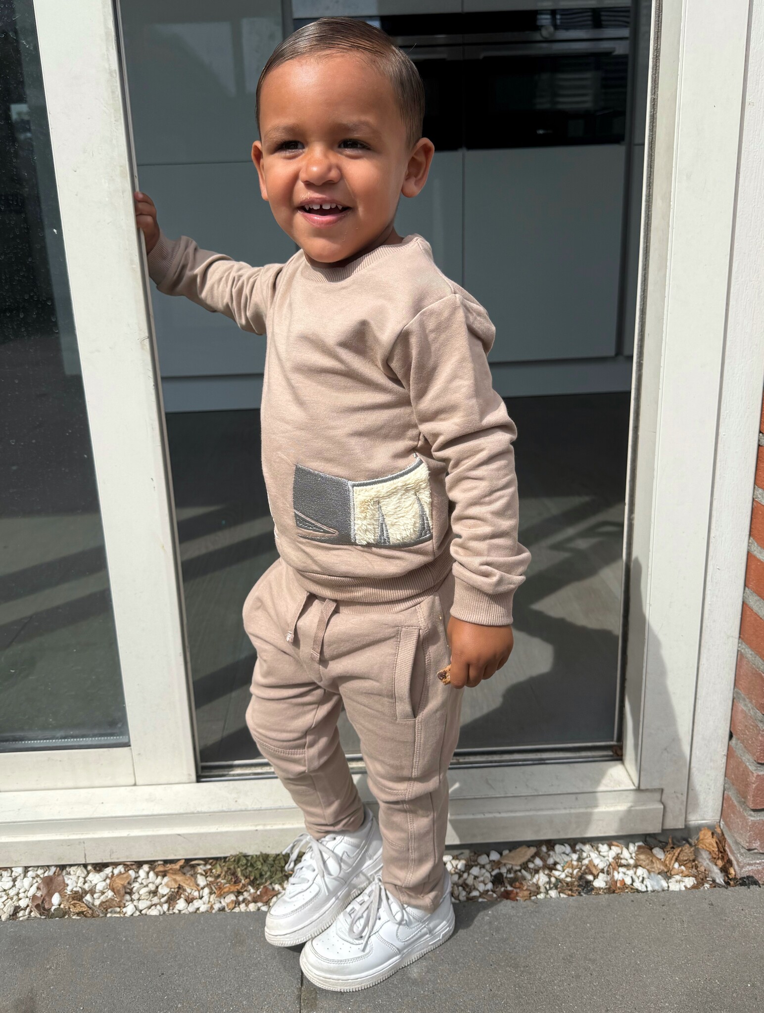 Joggingbroek - Faded Brown